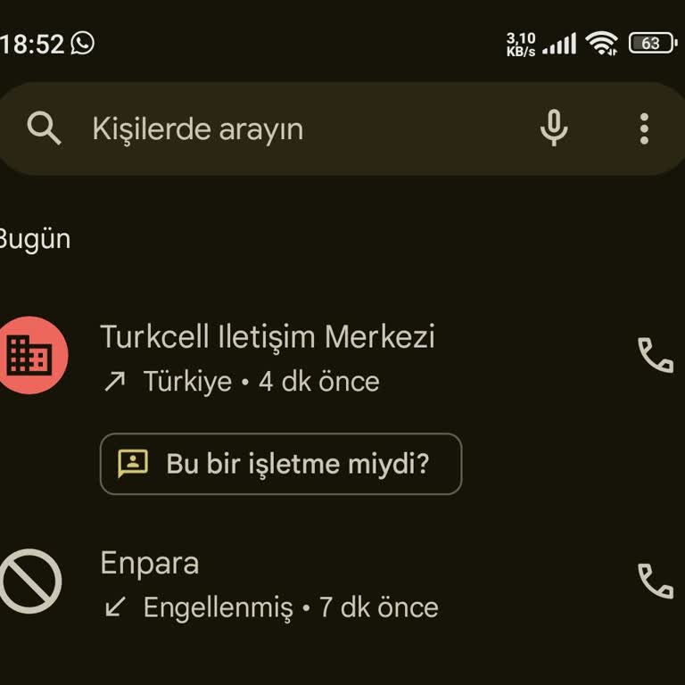 Kişisel Güvenlik İhlali: Engellenen Numara Aramaya Devam Ediyor