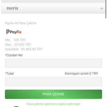 Betwild Sitesinde Çekim Talebi Sorunu Ve Yetersiz Destek