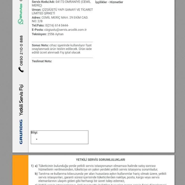 Garanti Kapsamında Olmayan Yüksek Tamir Ücreti Şoku