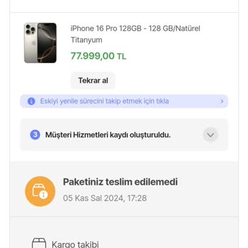 Hepsiburada'dan Aldığım Ürün Teslim Edilmedi, Mağdur Oldum