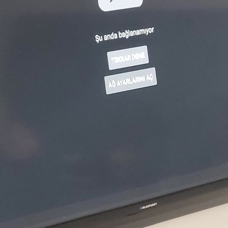 Blaupunkt TV İle Yaşanan Bağlantı Ve Uygulama Sorunları!