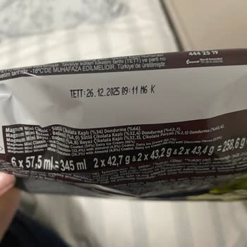 Bozulmuş Magnum Mini Dondurma Şoku