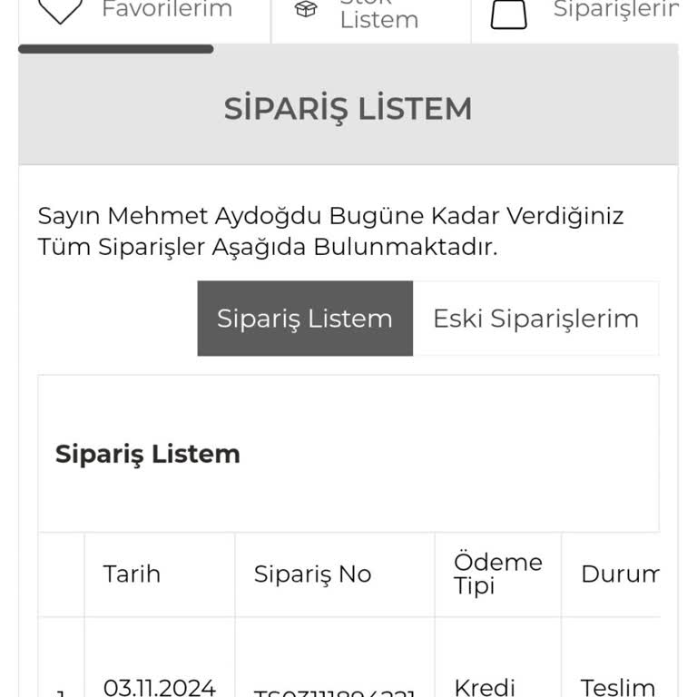 Teslim Edilmeyen Ürünler İçin Yanıltıcı Teslimat Bilgisi