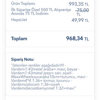 Eksik Ve Yanlış Sipariş Sorunu
