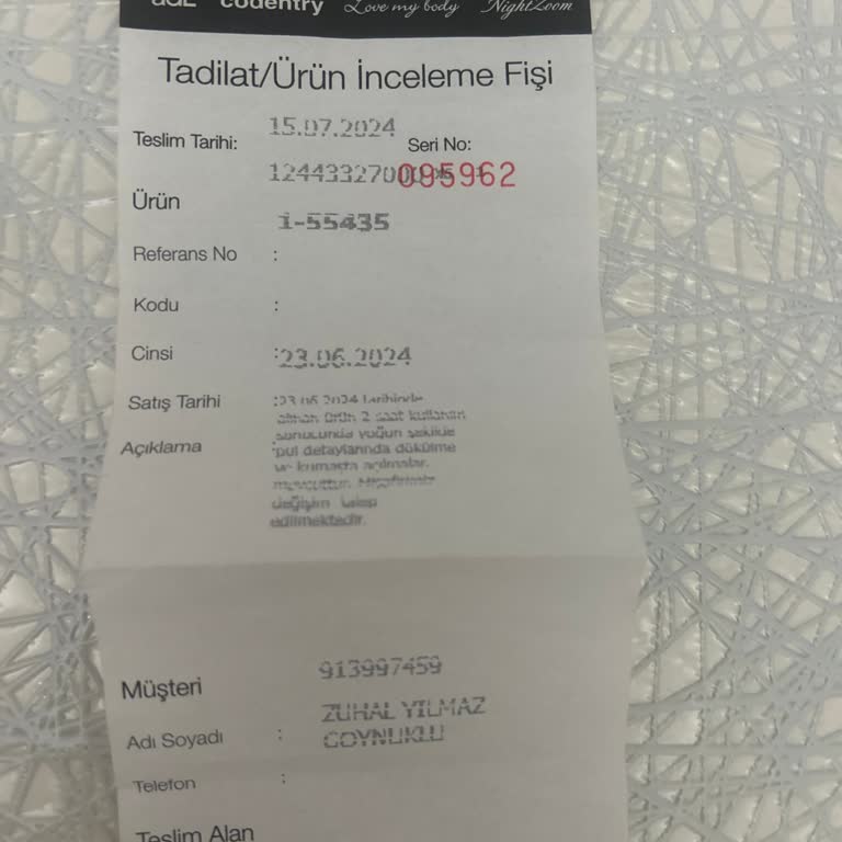 Defolu Elbise Ve Mağaza Sorumlusunun Yanıltıcı Vaatleri