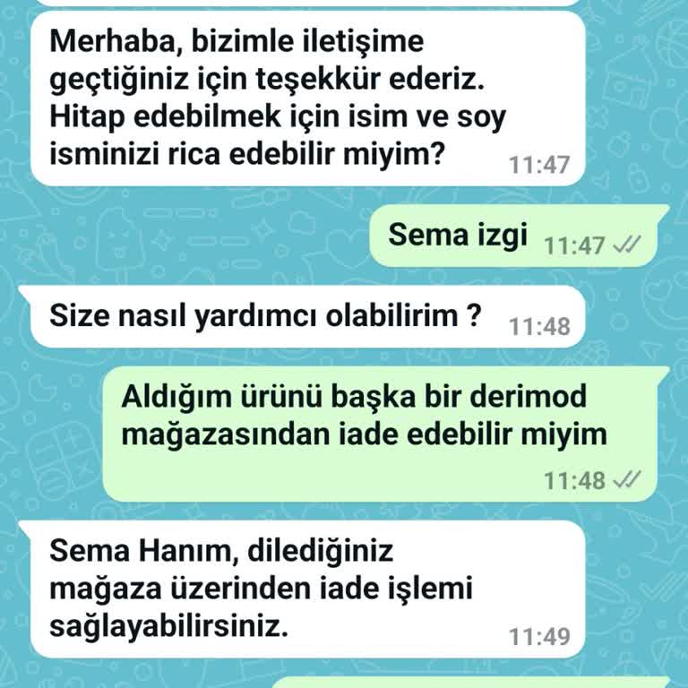 Yanlış Bilgilendirme İle İade Sorunu