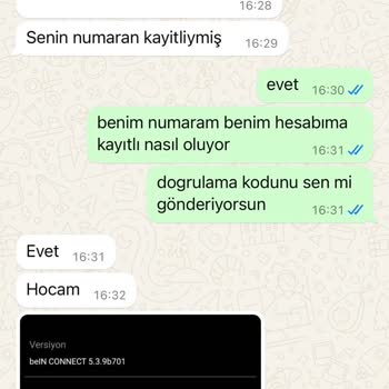Bein Connect Hesabım İzinsiz Satıldı