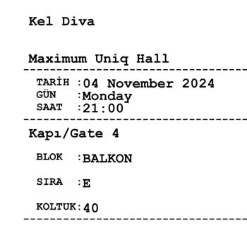 Yan Yana Olmayan Biletler Sorunu