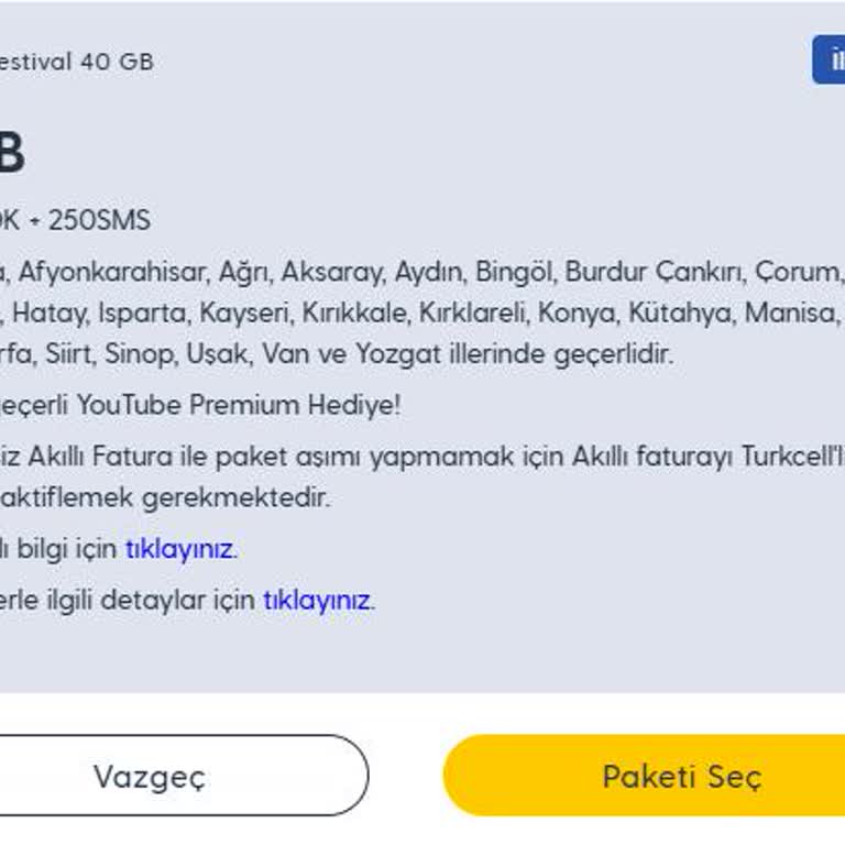 Turkcell'in İstanbul'u Kapsamayan Kampanyaları