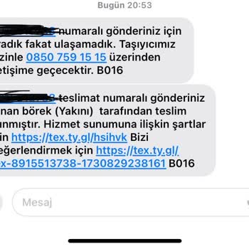 Trendyol Kargo Teslimat Sorunu Ve Müşteri Memnuniyetsizliği