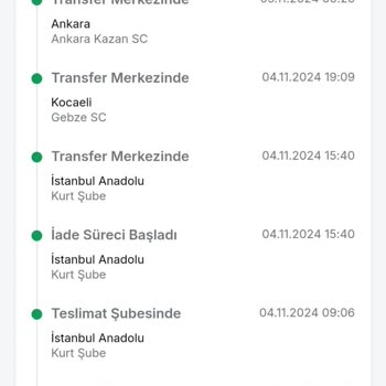 Kargo Teslimatında Sürekli Sorun