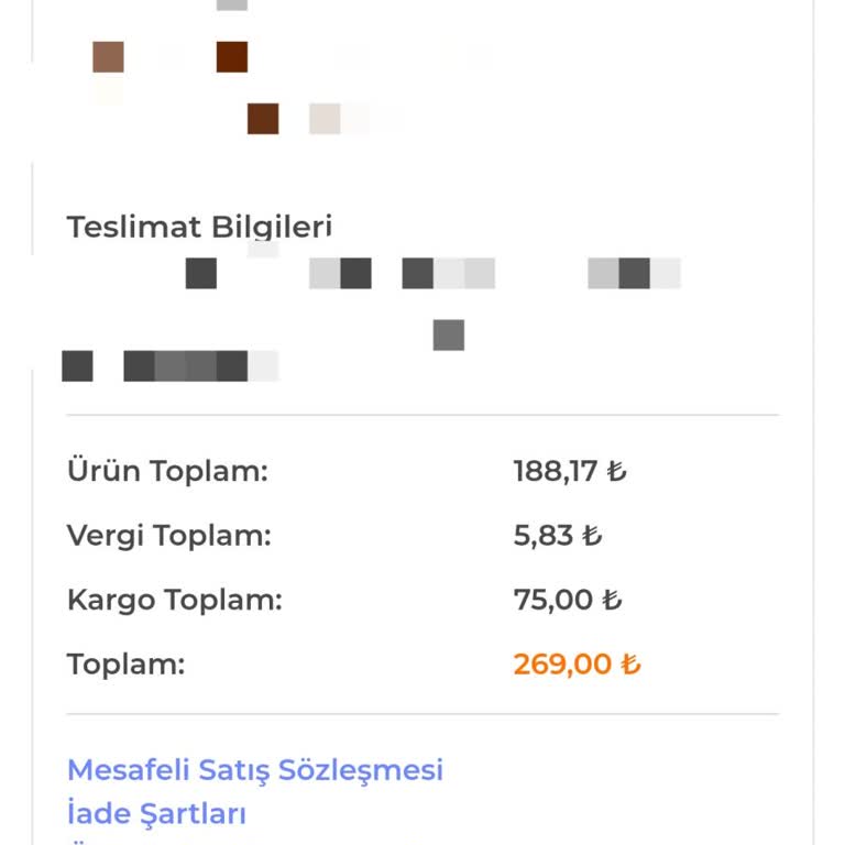 Kargo Gecikmesi Ve Takip Numarası Sorunu