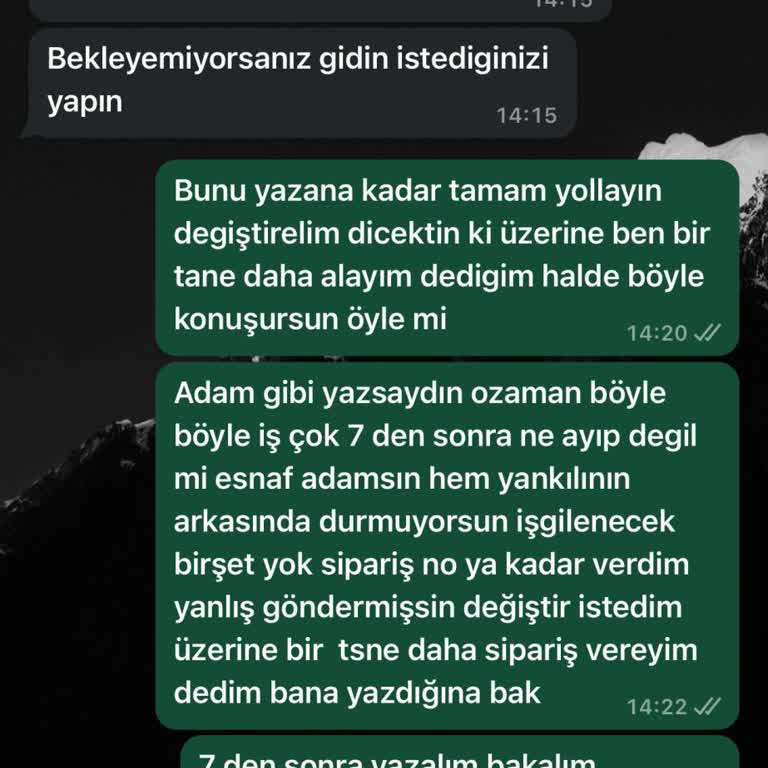 Yanlış Ürün Gönderimi Ve Kötü Müşteri Hizmeti Deneyimi