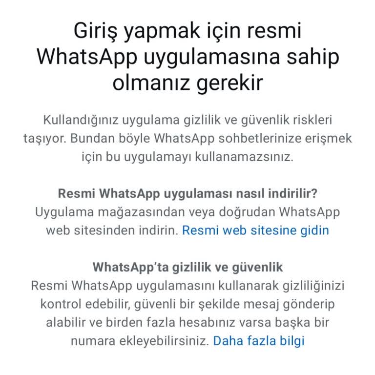 WhatsApp Numaram Neden Engellendi?