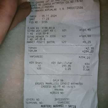 Küflü Zeytin Ve İlgisiz Müşteri Hizmetleri