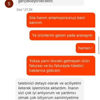 Eksik Ürün Teslimatı Ve Müşteri Hizmetleri Sorunu