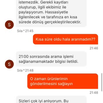 Eksik Ürün Teslimatı Ve Müşteri Hizmetleri Sorunu