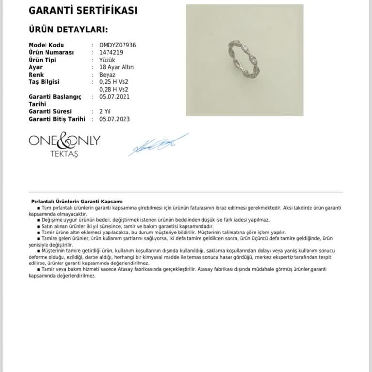 Yüzüğümün Değer Kaybı Ve İletişim Sorunları