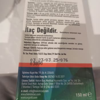 Çocuklarımda Argivit Classic Sonrası Sağlık Sorunları