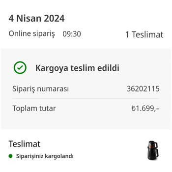 Philips 7300 Çay Makinesi Kalite Sorunu