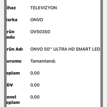 Satılmış Ve Tamir Görmüş Ürün Sorunu