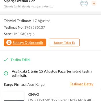 Satılmış Ve Tamir Görmüş Ürün Sorunu