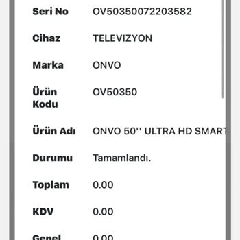 Satılmış Ve Tamir Görmüş Ürün Sorunu