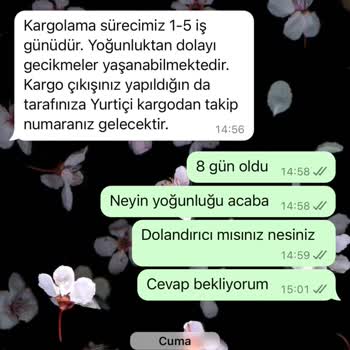 Siparişin Teslim Edilmemesi Ve İade Talebi