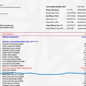 Kredi Kartı Aidat Ücretinin İadesi İçin Yasal Haklarımı Kullanacağım