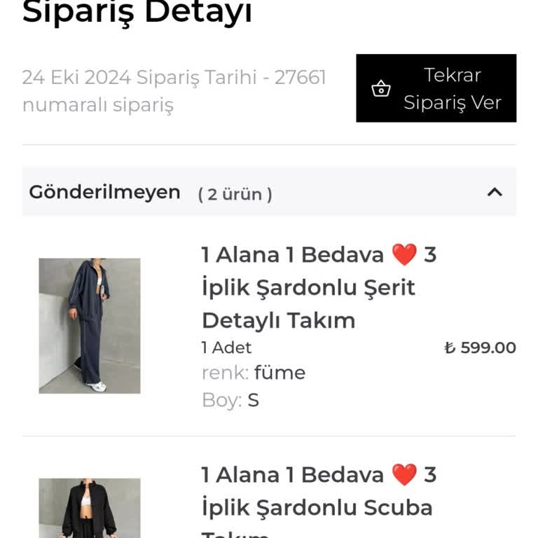 Siparişin Ulaşmaması Ve İletişim Sorunları