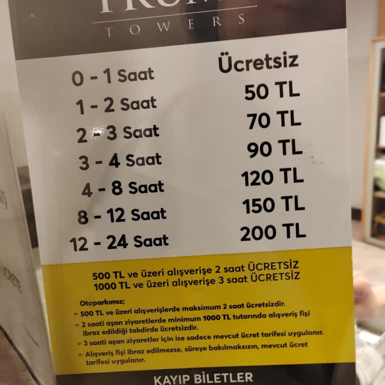 Tramp Towers AVM'nin Yıllardır Süren Otopark Ücreti Sorunu