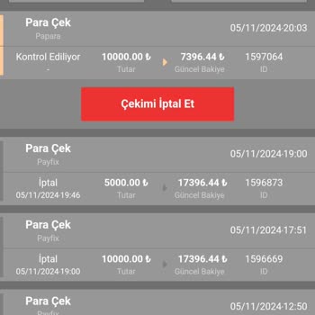 Para Çekim Talebinde Gecikme Ve Oyalama