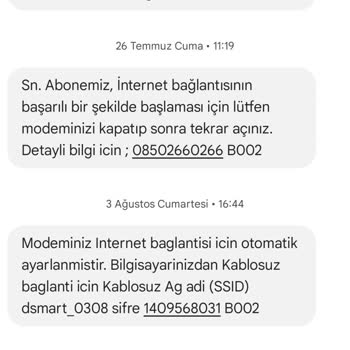 D Smart'ın Yanlış SMS Gönderimi Ve Yüksek Fatura Sorunu