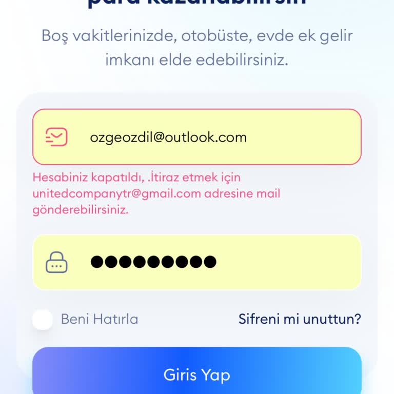Haksız Hesap Kapatma Ve İletişimsizlik Sorunu