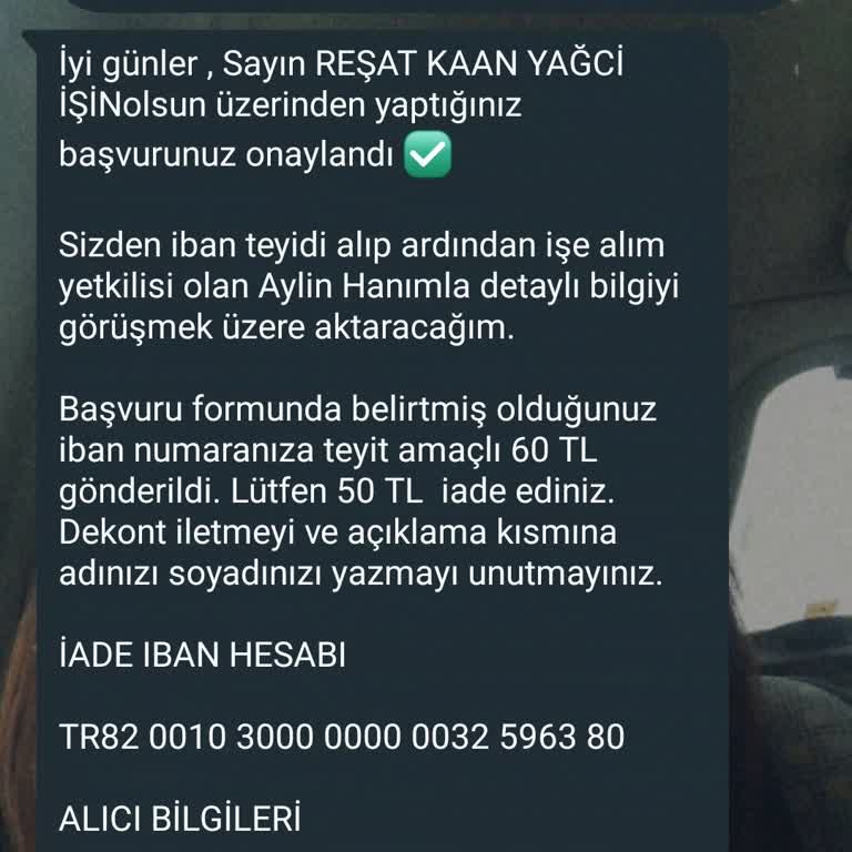 IBAN Doğrulaması Sonrası Şüpheli İşlemler Ve Kimlik Güvenliği Endişesi
