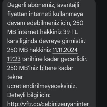 İzinsiz İnternet Paketi Ve Haksız Kesinti Sorunu