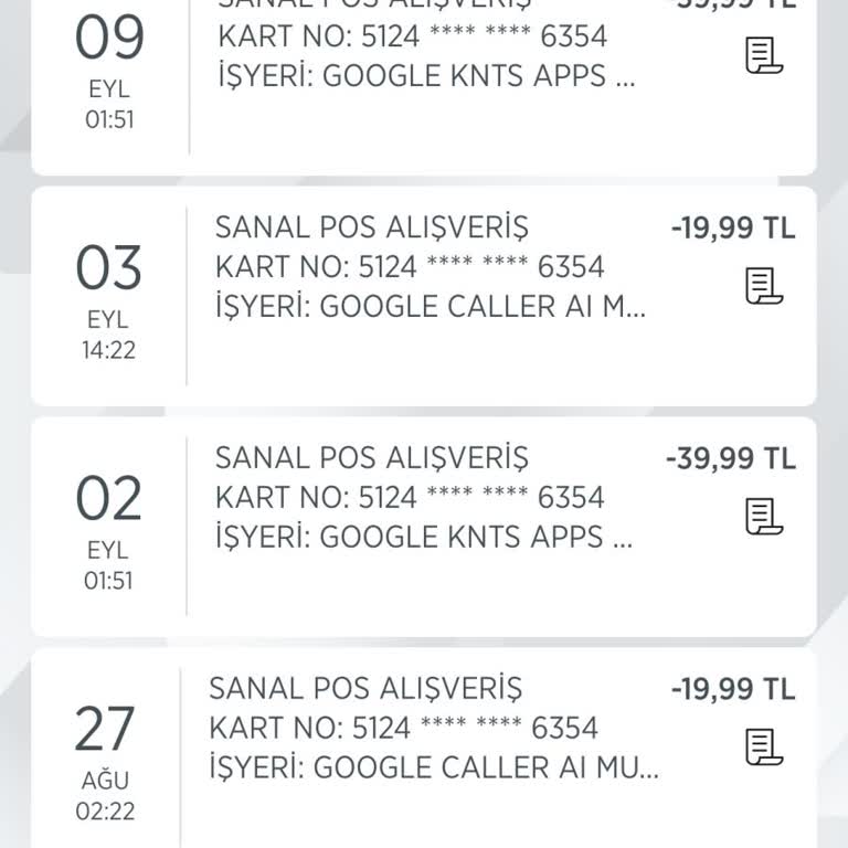 Hesabımdan Habersiz Para Çekimi