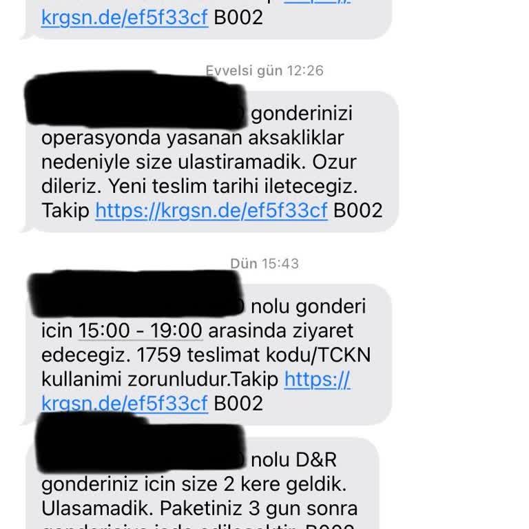 Kargo Dağıtımında Yanıltıcı Bilgilendirme Ve Yetersiz İletişim