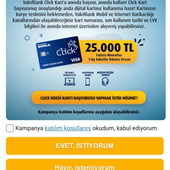 VakıfBank'ın Sürekli Kredi Kartı Teklifleri Sabrımı Zorluyor