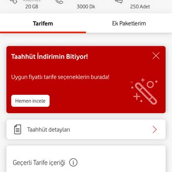 Vodafone Faturasına %200 Zam Şoku