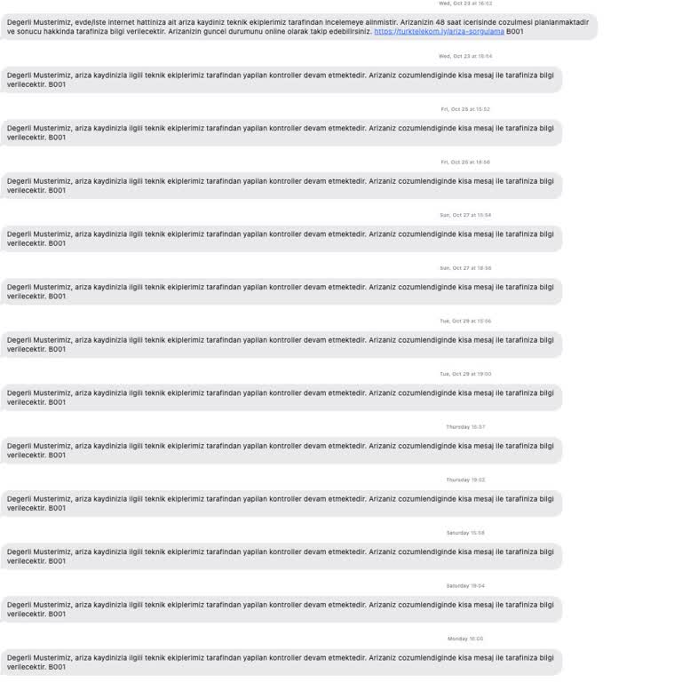 3 Haftadır Çözülemeyen İnternet Sorunu Ve Müşteri Hizmetleri Engeli