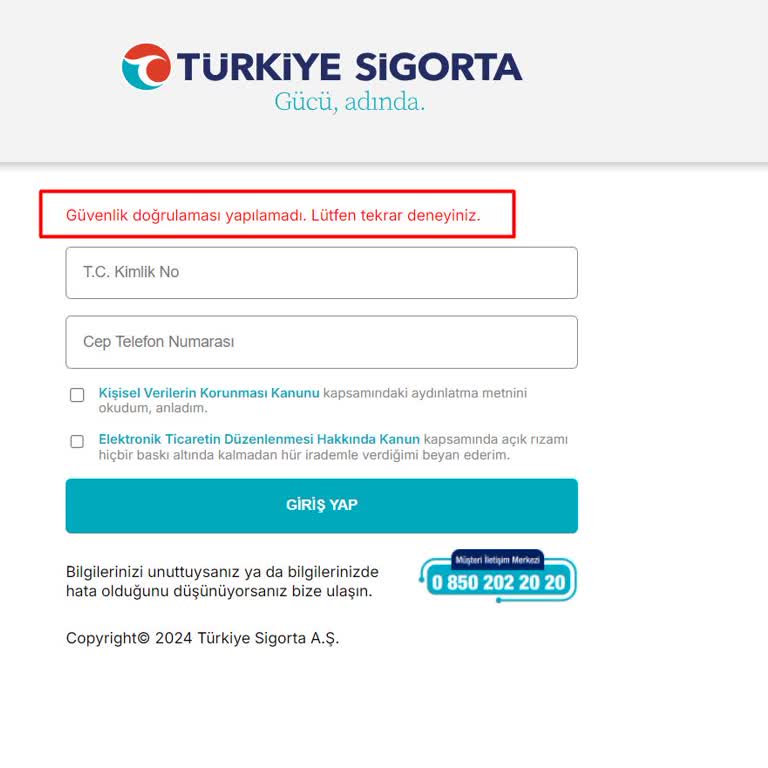 Müşteri Hizmetlerine Ulaşamama Ve Yüksek Sigorta Bedeli Sorunu