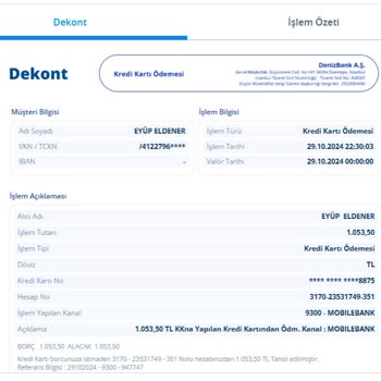 Haksız Kart Üyelik Ücreti İadesi Talebi