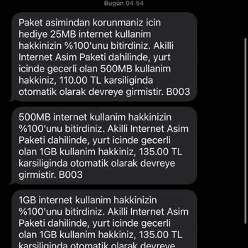 Vodafone'da Fatura Şoku: İnternet Kullanımı Kontrol Edilemiyor