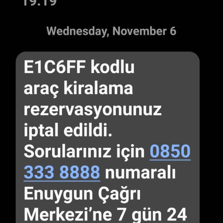 Araç Kiralama İptalinde Haksız Ücret Talebi