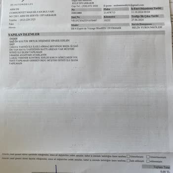 DS4 Aracımda Güvenlik Sorunları Ve Yetersiz Servis Hizmeti