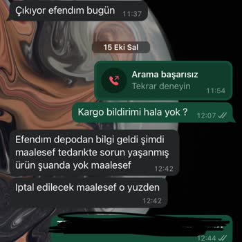 Geciken İade Ve İletişimsizlik Sorunu