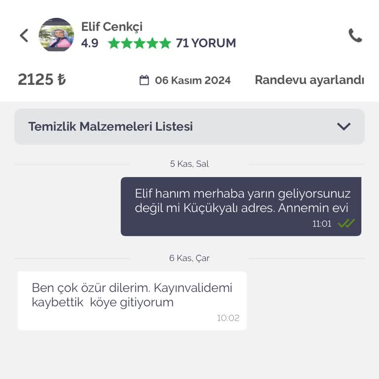 Armut Uygulamasında Son Dakika İptal Ve Özensiz Hizmet