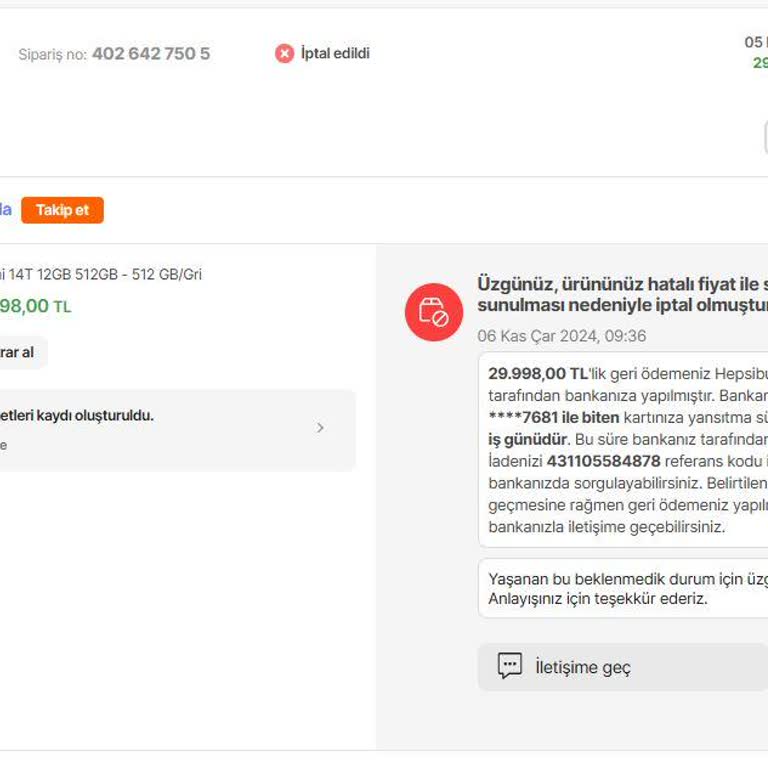 Yanlış Etiket Fiyatı Mağduriyeti