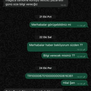 İade Ücreti Sorunu Ve Kötü Müşteri Hizmetleri